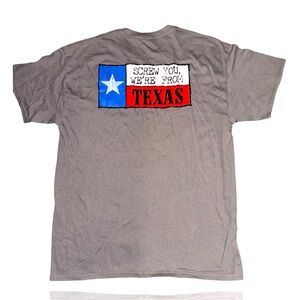 Ray Wylie Hubbard: “Screw You We’re From Texas” Official Concert T-Shirt: Large